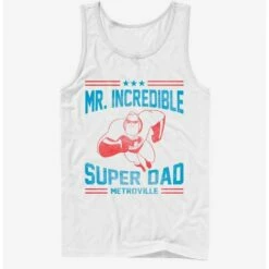 Cheapest 🔔 Disney Pixar The Incredibles Athletic Superdad Tank 🔥