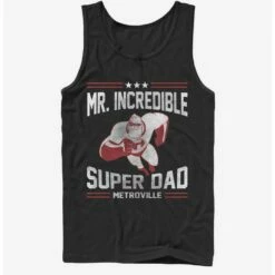 Best Pirce ⌛ Disney Pixar The Incredibles Sporty Super Dad Tank ❤️