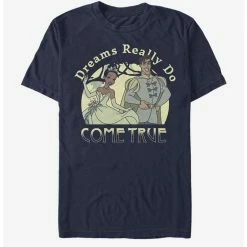 Cheapest ✨ Disney The Princess And The Frog Dreams Do Come True T-Shirt ✨