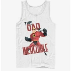 Flash Sale ✔️ Disney Pixar The Incredibles This Dad Tank ⌛