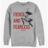 Deals 🤩 Disney Mulan Fierce And Fearless Crew Sweatshirt 😀