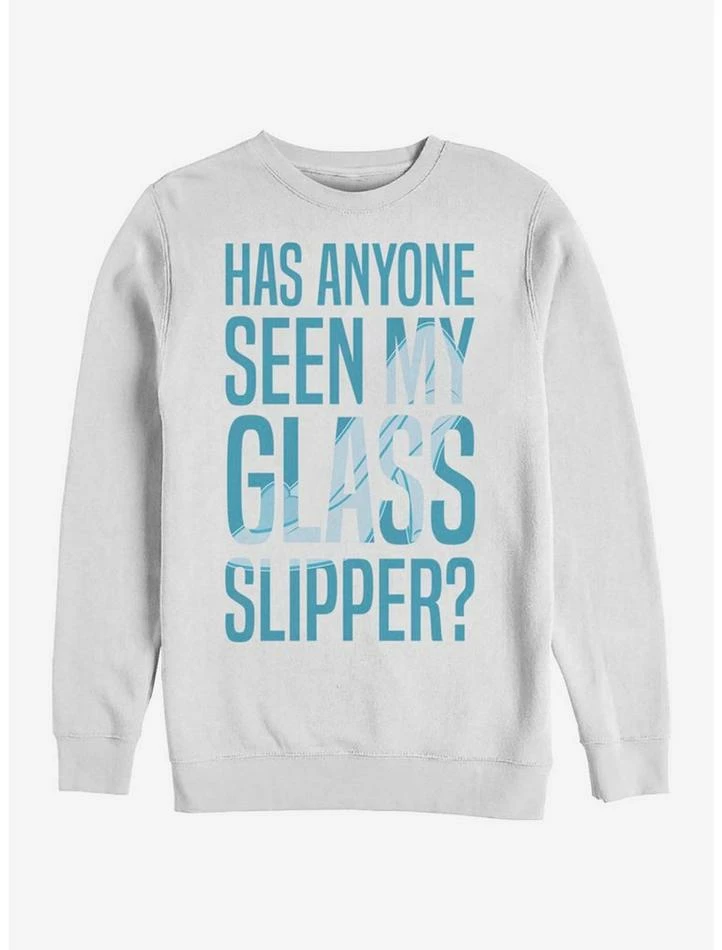 Discount π Disney Cinderella Missing Slipper Crew Sweatshirt π 1 Discount π Disney Cinderella Missing Slipper Crew Sweatshirt π