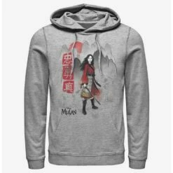 Promo 😀 Disney Mulan Loyal Brave True Hoodie ✨