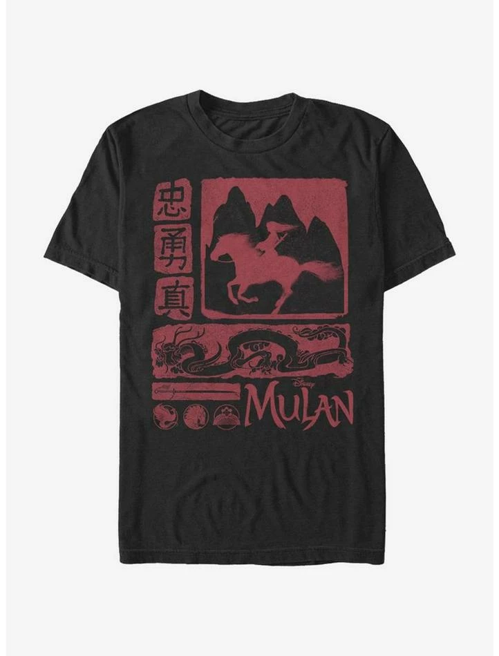 Best reviews of π Disney Mulan Mulan Block T-Shirt π 1 Best reviews of π Disney Mulan Mulan Block T-Shirt π