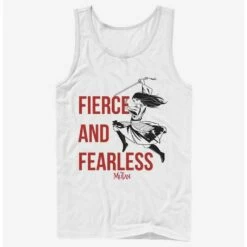 Buy 🥰 Disney Mulan Fierce And Fearless Tank 👍