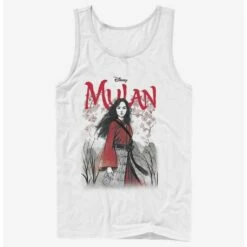 New ✨ Disney Mulan Watercolor Mulan Title Tank 🤩