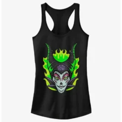 Cheap ✔️ Disney Villains Maleficent Sugar Skull 🎉 Girls Tank 👍