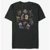 Deals ⌛ Disney Villains Doodle Disney Villains Bad Dudes T-Shirt ⭐