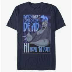 Top 10 🌟 Disney Villains Names Hades T-Shirt ⌛