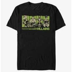 Top 10 🌟 Disney Villains Photo Line Up T-Shirt 🔔