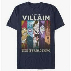 Best Pirce 🧨 Disney Villains Villain Like Bad T-Shirt 🎉