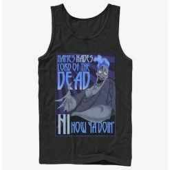 Discount ⌛ Disney Villains Names Hades Tank 🥰
