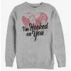 Top 10 🔔 Disney Villains Hooked On You Crew Sweatshirt ❤️