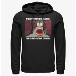 Hot Sale ❤️ Disney Villains Ursula Camera Meme Hoodie 😍