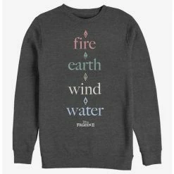 Outlet 🎁 Disney Frozen 2 Simple Elements Crew Sweatshirt 💯