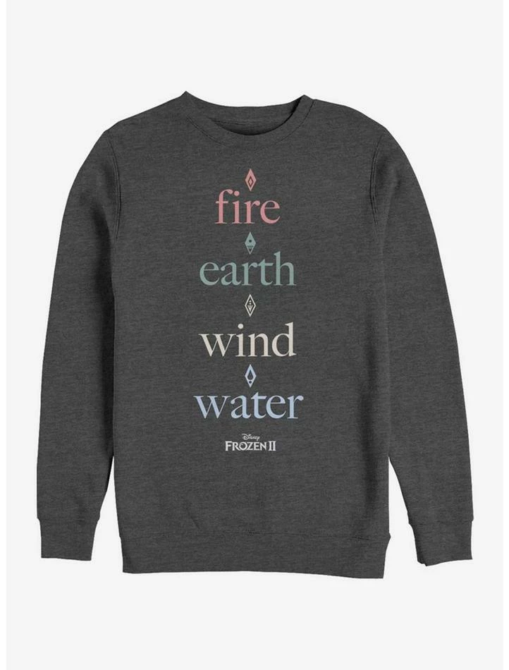 Outlet 🎁 Disney Frozen 2 Simple Elements Crew Sweatshirt 💯 1 Outlet 🎁 Disney Frozen 2 Simple Elements Crew Sweatshirt 💯
