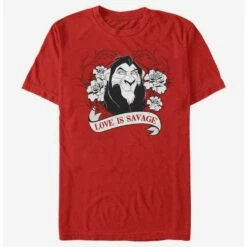 Hot Sale 😍 Disney Villains Love Is Savage T-Shirt ✔️