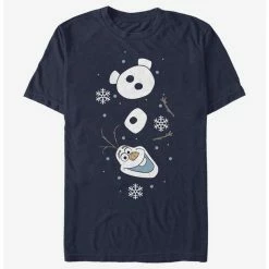 Outlet ❤️ Disney Frozen Olaf Xmas Sleeve T-Shirt 🛒