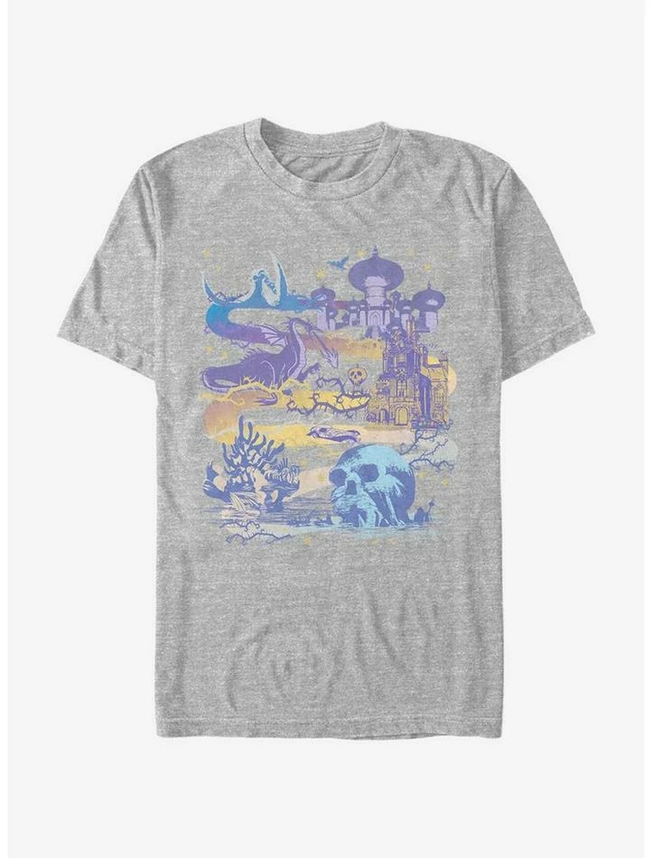 Top 10 👍 Disney Villains Villains Map T-Shirt 🎁 1 Top 10 👍 Disney Villains Villains Map T-Shirt 🎁