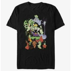 New 🧨 Disney Villains Worst Dinner Party Ever T-Shirt ❤️
