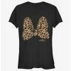 Promo ⭐ Disney Mickey Mouse Minnie Animal Print Bow Girls T-Shirt 😉