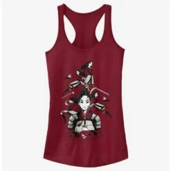 Hot Sale ⭐ Disney Mulan Mulan Poses 🔥 Girls Tank ✨