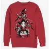 New 🥰 Disney Mulan Mulan Poses Crew Sweatshirt ⌛