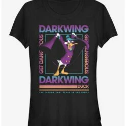 New 🎉 Disney Darkwing Duck Box 💯 Girls T-Shirt ✨