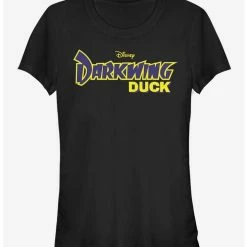 Discount 🥰 Disney Darkwing Duck Darkwing Logo Girls T-Shirt 🔔 -Dressup Outfits Shop 13818590 hi