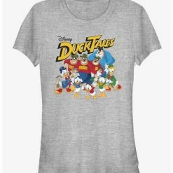 Cheapest ⭐ Disney DuckTales Group Shot ⌛ Girls T-Shirt ✔️