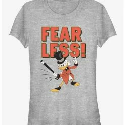 Discount 😀 Disney DuckTales Fear Less 🎉 Girls T-Shirt ❤️
