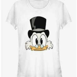 Promo 🛒 Disney DuckTales Scrooge Big Face Girls T-Shirt 🔥