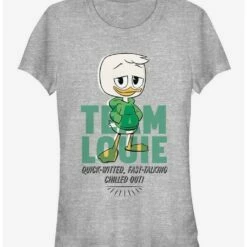 Cheap 🔔 Disney DuckTales Team Louie Green Girls T-Shirt 👏