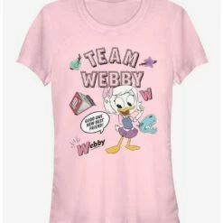 Cheapest ✔️ Disney DuckTales Team Webby 🎉 Girls T-Shirt ⭐