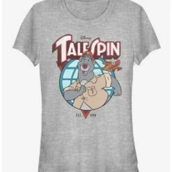 Discount 🎁 Disney TaleSpin Baloo Badge Girls T-Shirt 🧨