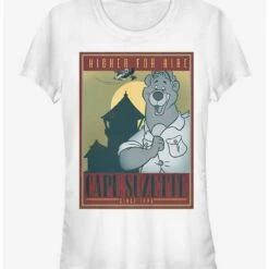 Top 10 😍 Disney TaleSpin Cape Suzette Poster Girls T-Shirt 🌟