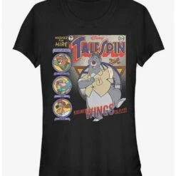 Discount ✔️ Disney TaleSpin Tales Cover 👏 Girls T-Shirt ✨