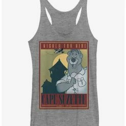 Best deal ⌛ Disney TaleSpin Cape Suzette Poster Girls Tank 💯