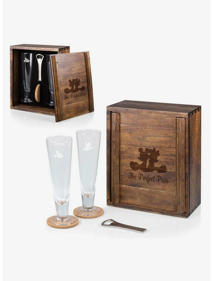 Deals ✨ Disney Mickey Mouse & Minnie Mouse Beverage Glass Set 👍 1 Deals ✨ Disney Mickey Mouse & Minnie Mouse Beverage Glass Set 👍