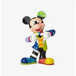 Discount 😍 Disney Mickey Mouse Romero Britto Mickey Bling Figurine 🔔