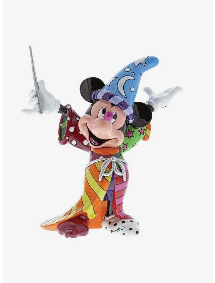 Budget π₯° Disney Mickey Mouse Romero Britto Sorcerer Mickey Figurine β 2 Budget π₯° Disney Mickey Mouse Romero Britto Sorcerer Mickey Figurine β - Image 2