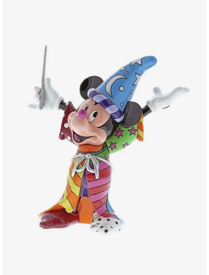 Budget π₯° Disney Mickey Mouse Romero Britto Sorcerer Mickey Figurine β 1 Budget π₯° Disney Mickey Mouse Romero Britto Sorcerer Mickey Figurine β