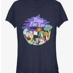 Outlet ✔️ Disney Alice In Wonderland Tea Time Filled 👍 Girls T-Shirt 😀 -Dressup Outfits Shop 13943881 hi