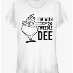 Flash Sale 👏 Disney Alice In Wonderland Tweedle Dee Dum Dee Girls T-Shirt 🎁
