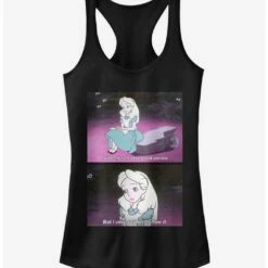 Best Sale ⌛ Disney Alice In Wonderland Advice Meme 🛒 Girls Tank ❤️