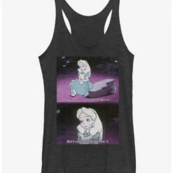Promo 👏 Disney Alice In Wonderland Advice Meme Girls Tank ❤️