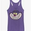Cheap ❤️ Disney Alice In Wonderland Cheshire Big Face Girls Tank 🎉