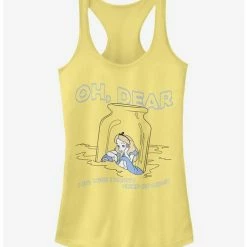 Flash Sale 👏 Disney Alice In Wonderland Dear Tears Girls Tank 🌟