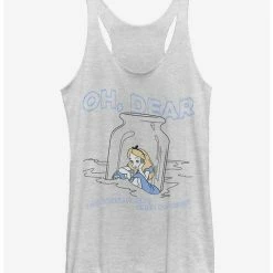 Coupon ⭐ Disney Alice In Wonderland Dear Tears 💯 Girls Tank 🌟
