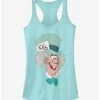 Top 10 😍 Disney Alice In Wonderland Mad Hatter Big Face Girls Tank ⭐